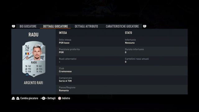 FIFA 23 Migliori Calciatori Argento Serie A Tim Top Rosa