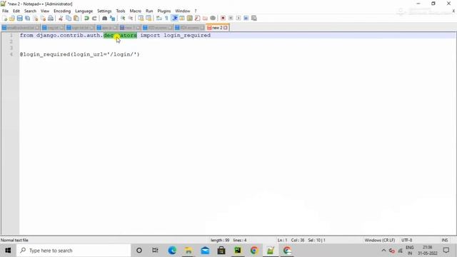 #25 Use Login Required Decorator In Django #multivendor #ecommerce #python3 #pythondjango смотреть онлайн