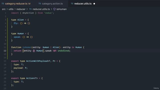 20 Typescript Advanced_Typing Redux + Crwn-Clothing - 006 Type Predicate Functions смотреть онлайн