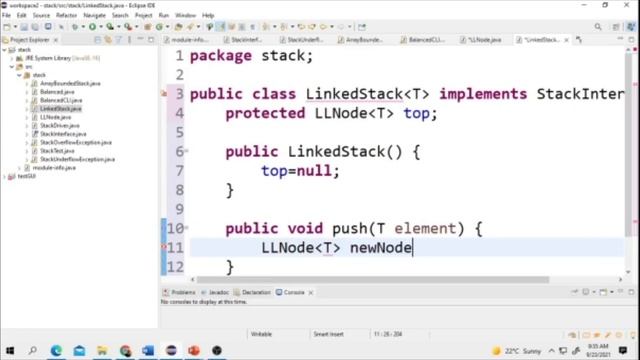 Linked list implementation for stack: Data structures lecture in Urdu смотреть онлайн