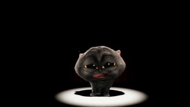 Черный кот поет смотреть онлайн