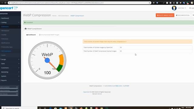 WebP Image Compression for OpenCart - Installation Demo смотреть онлайн