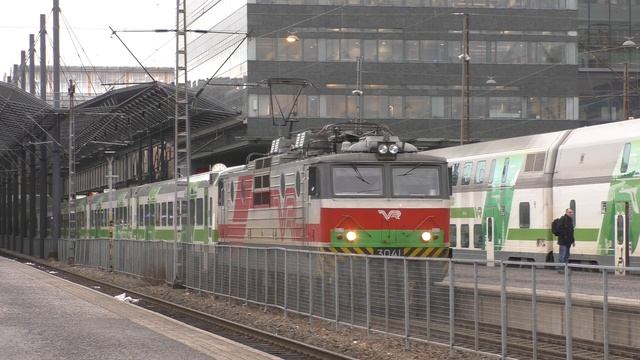 Allegro train on Helsinki Central Station and much more смотреть онлайн