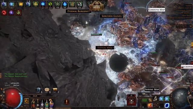 [POE] 3.14 Saboteur Ice Trap Budget build T15 RUN смотреть онлайн