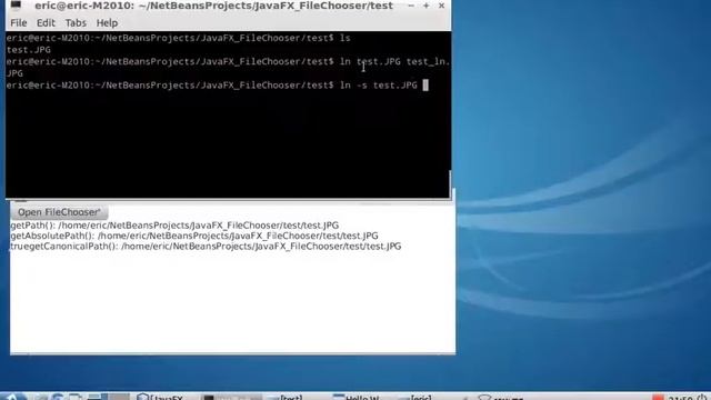 JavaFX FileChooser - File.getPath(), getAbsolutePath() and getCanonicalPath() смотреть онлайн