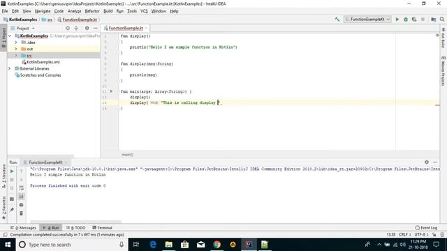 Functions with parameters in Kotlin | Parameterized Functions in Kotlin смотреть онлайн