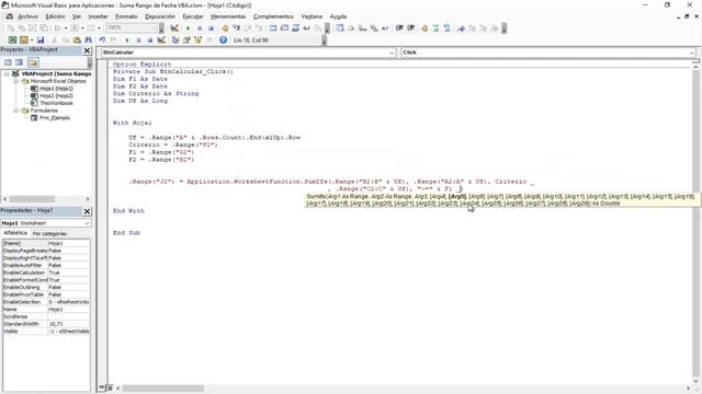 Sumar.Si.Conjunto con Rango Fecha Excel+VBA+ListBox смотреть онлайн