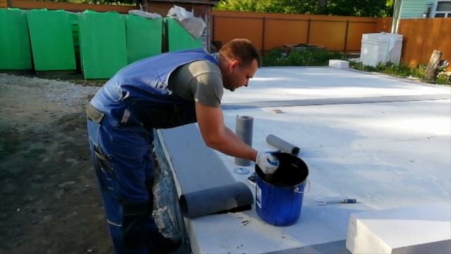 4. Гидроизоляция отсечная между фундаментом и стенами из газобетона смотреть онлайн