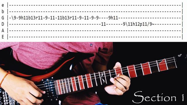 CHOO LO - (THE LOCAL TRAIN) GUITAR SOLO WITH TABS | смотреть онлайн