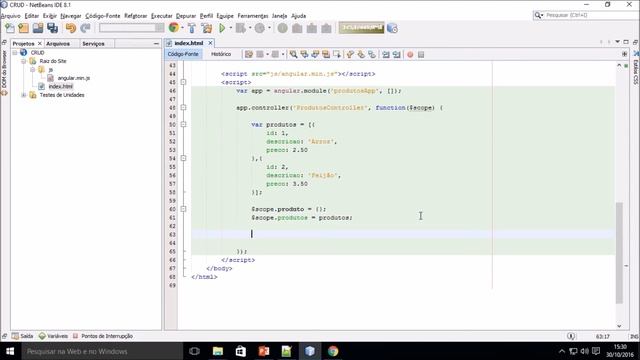 #01 Desenvolvendo Aplicações Web com AngularJS e Java - Aplicação front-end смотреть онлайн