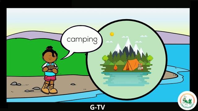 Words about Summer Vocabulary for Kids | Learn about words in summer in English | Vocabulary Scenes смотреть онлайн