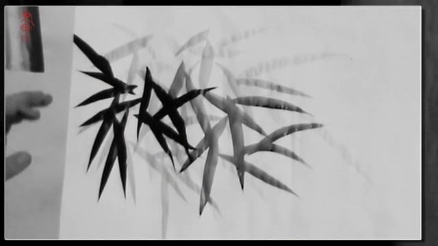 Обучение китайской живописи бамбукаЧасть 11 Дальние и ближние листья бамбука смотреть онлайн