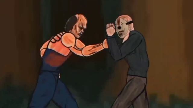 Victor Crowley vs Jason Voorhees(АТ2) /рисуем мультфильмы 2/ смотреть онлайн