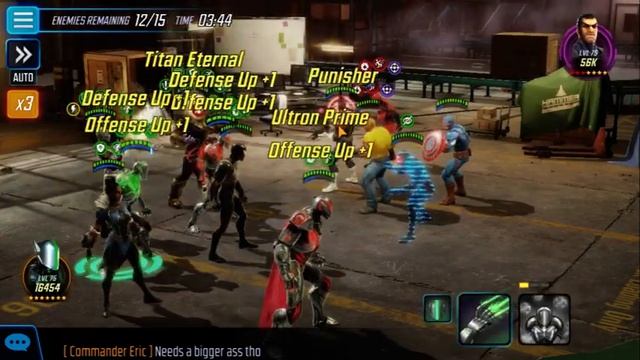 Marvel Strike Force - U7d5, Line 2 (nodes: C2, C3, B3, C4, C5) смотреть онлайн