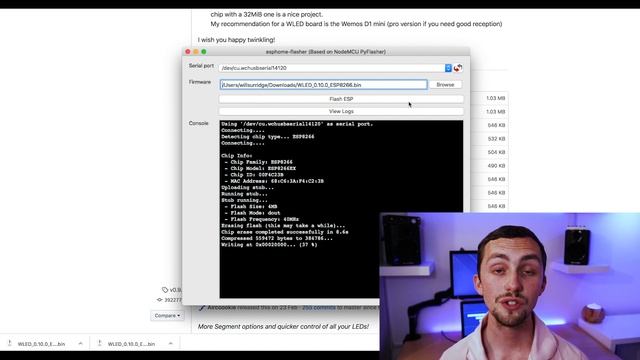 Outdoor Lighting using WS2812B LED Strip with WLED - Setup Guide and Tutorial смотреть онлайн