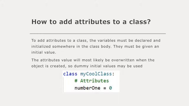 CHS Python Lecture 16 - Object-Oriented Programing (OOP) Theory | Classes, Attributes & Methods смотреть онлайн