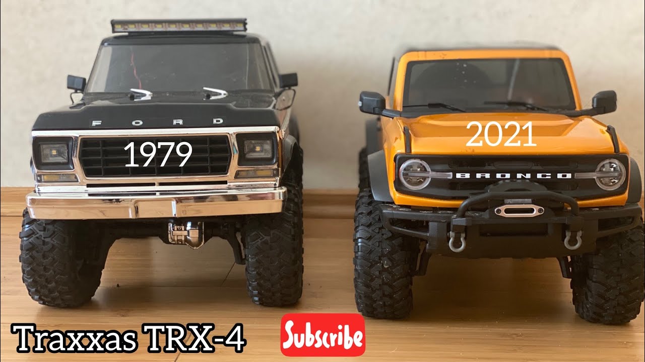 Сравнение TRAXXAS TRX-4 FORD BRONCO 2021 vs 1979, модник на СТИЛЕ! | 2021 ford bronco смотреть онлайн