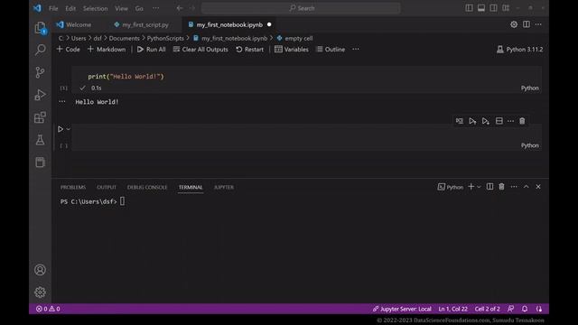 Getting Started with VS Code for Python Programing смотреть онлайн