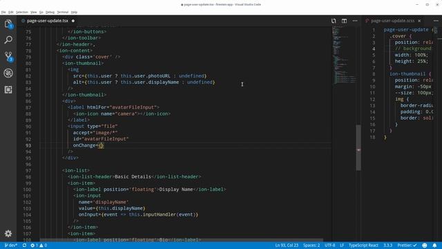 5.7 Building applications with Stenciljs/Ionic and Firebase - User Update смотреть онлайн