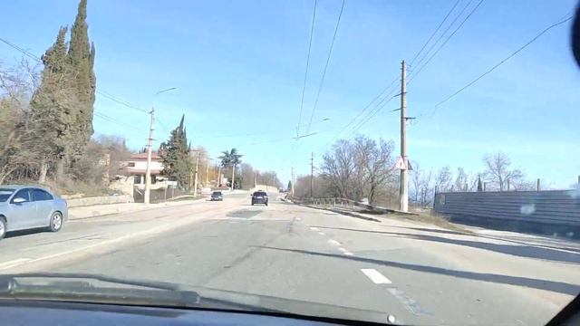 Дорога из Ялты в Алушту. смотреть онлайн
