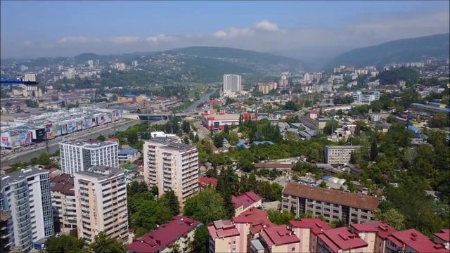 ЖК Огни Сочи с квадрокоптера! Недвижимость в Сочи с квадрокоптера. смотреть онлайн