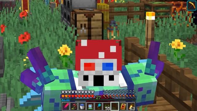 Один Блок, но Я Установил ТРИЛЛИАРД МОДОВ снова x34 - Майнкрафт Выживание с Модами смотреть онлайн