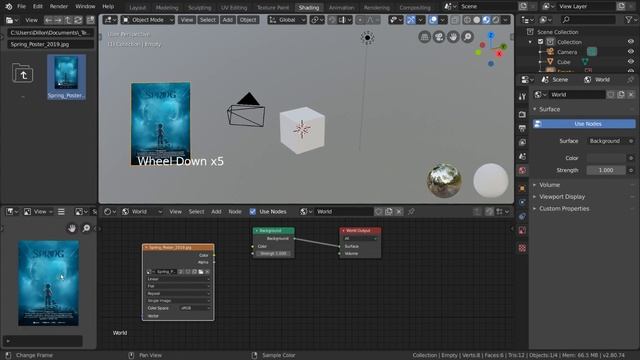 Вступление в шейдинг (ноды) | Основы Blender 2.80 смотреть онлайн