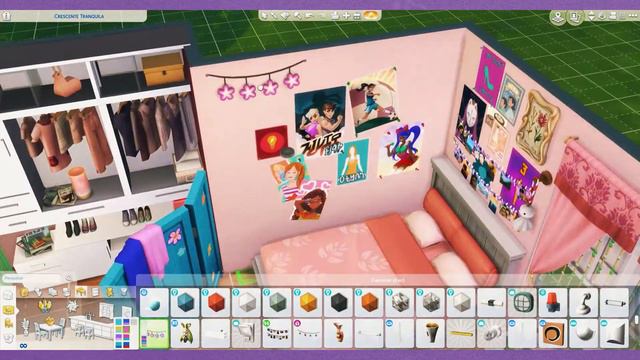 Pink Knifting Bedroom 🌸 | The Sims 4 Speed Build *NOCC* смотреть онлайн