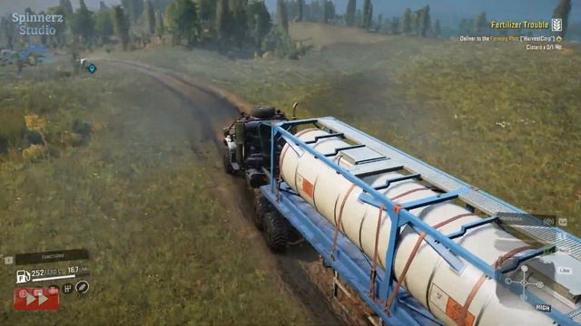 SnowRunner - Fertilizer Trouble | The Institute & HarvestCorp Contract - Belozerks Glades | Phase 8 смотреть онлайн