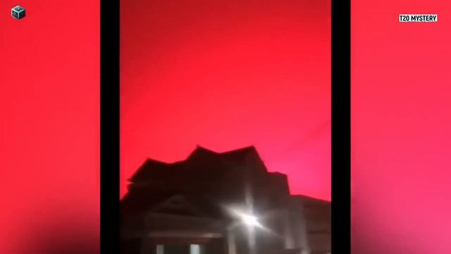 Mysterious Blood Red Sky in China’s Zhoushan City, Meteorologist Explained The Mystery смотреть онлайн