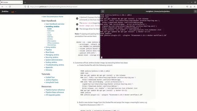 Install jenkins in Docker in 4 minutes смотреть онлайн