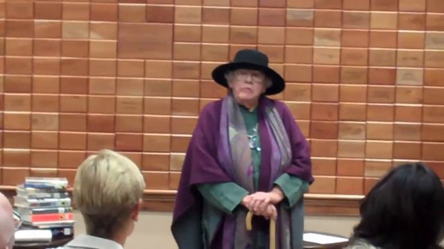 Barbara (Mom) Carruthers Performing As Bella Abzug at the Bethel Library program of great women. смотреть онлайн