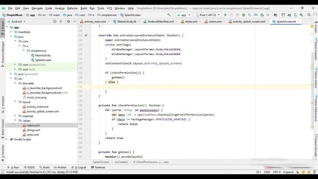 [Part 2] Request for Permission using Kotlin | Music Player Application | Android | Game App Studio смотреть онлайн
