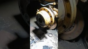 Замена сальника ступецы митсубер погрузчик 2 часть