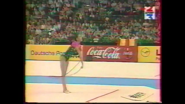 Yana BATYRSHINA (RUS) Rope - 1997 Berlin Worlds AA