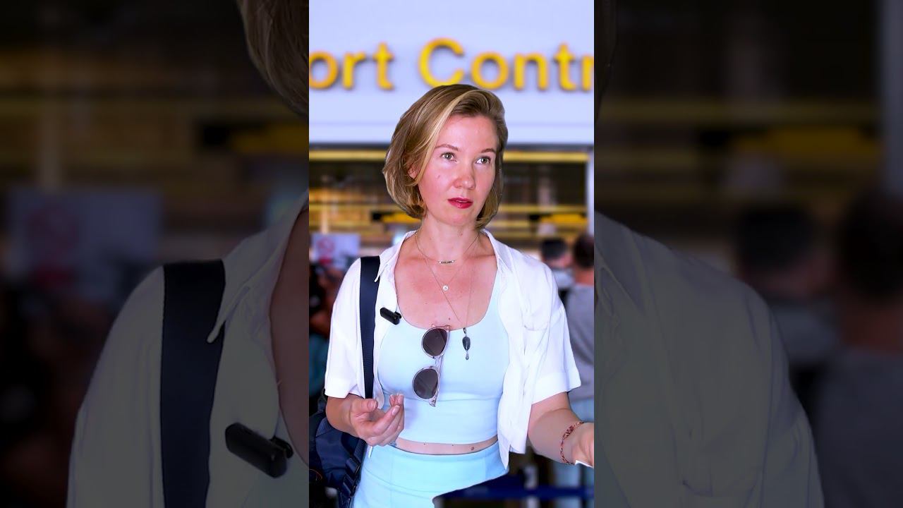 Типичный день на паспортном контроле в аэропорту #виза смотреть онлайн