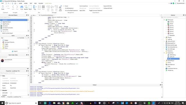 Roblox Studio :: How To Make A Better Fly Script смотреть онлайн