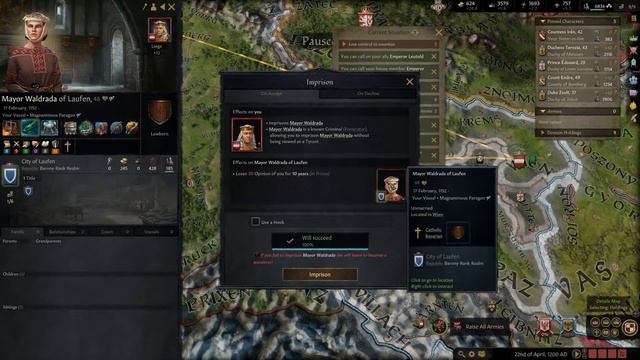 The Archduchy of Austria l The House of Habsburg l Crusader Kings 3 l Part 23 смотреть онлайн