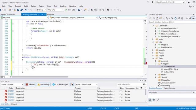 [Asp.net MVC] Build the export function (using response file, using datatable.js export) смотреть онлайн