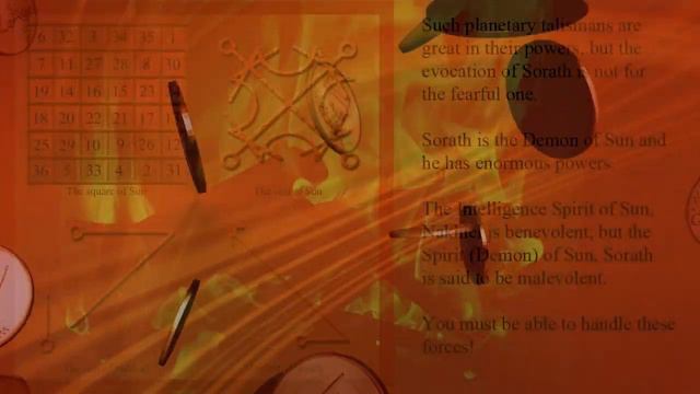 The Planetary talisman of Sun. Planetary magick & Kabbalah. See more videos below! смотреть онлайн
