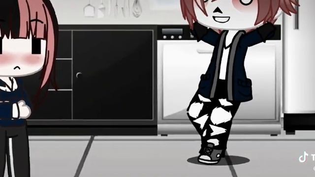 Horror Sans flirting with my OC Spirit Lia // Undertale AU // Horrortale // Gacha Club // Tiktok смотреть онлайн
