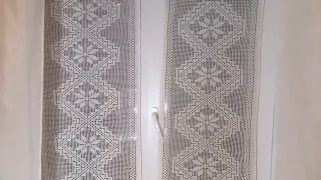 Филейное вязание ,шторы смотреть онлайн