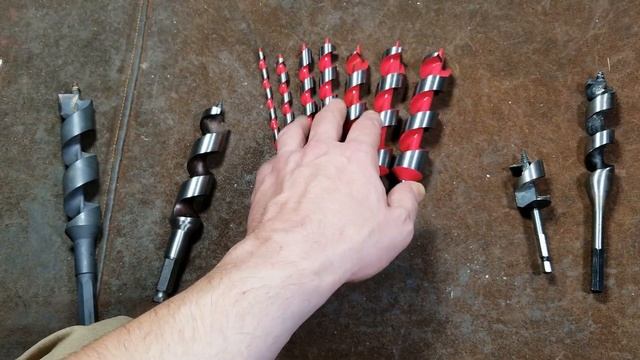 Harbor Freight Bauer 6" Auger Bit Set Review смотреть онлайн