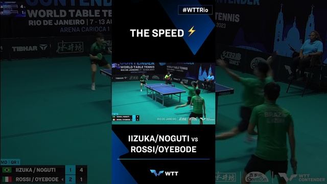 Too quick ⚡️#WTTRio #WTTContender #TableTennis #PingPong смотреть онлайн