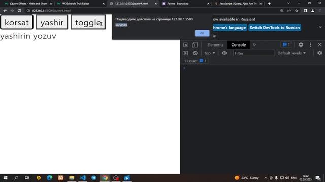 Javascript - jQuery to'liq bepul darslik 2 смотреть онлайн