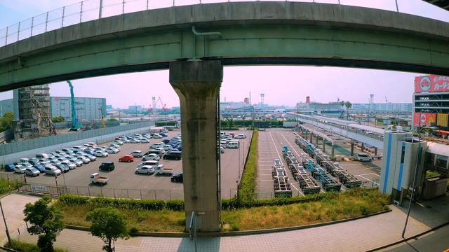 Window View Osaka Metro's New Tram Feel"Sim City"【4K60fps－Japan Travel】 2020.6 смотреть онлайн