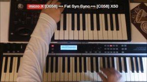 Korg MicroX & Korg X50 comparison - audition program D
