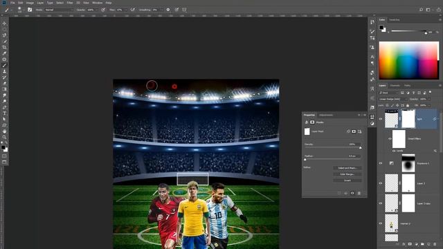 Sports Poster Flyer Design in Photoshop I Sketch Station смотреть онлайн