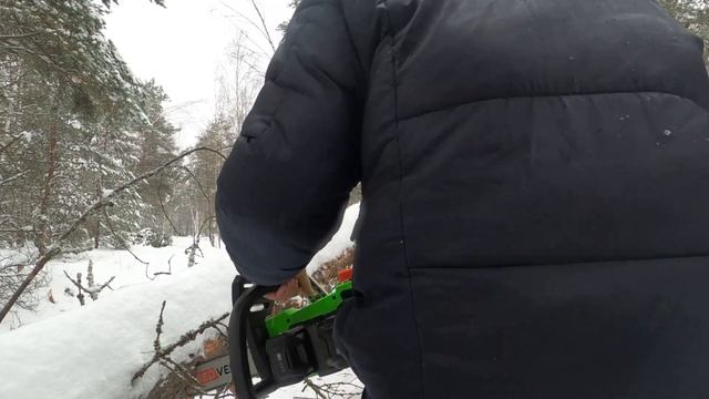 Цепная аккумуляторная пила - Настоящий обзор смотреть онлайн