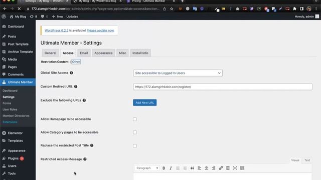 Website membership & subscription With Ultimate Member || Alamgir H Kobir смотреть онлайн
